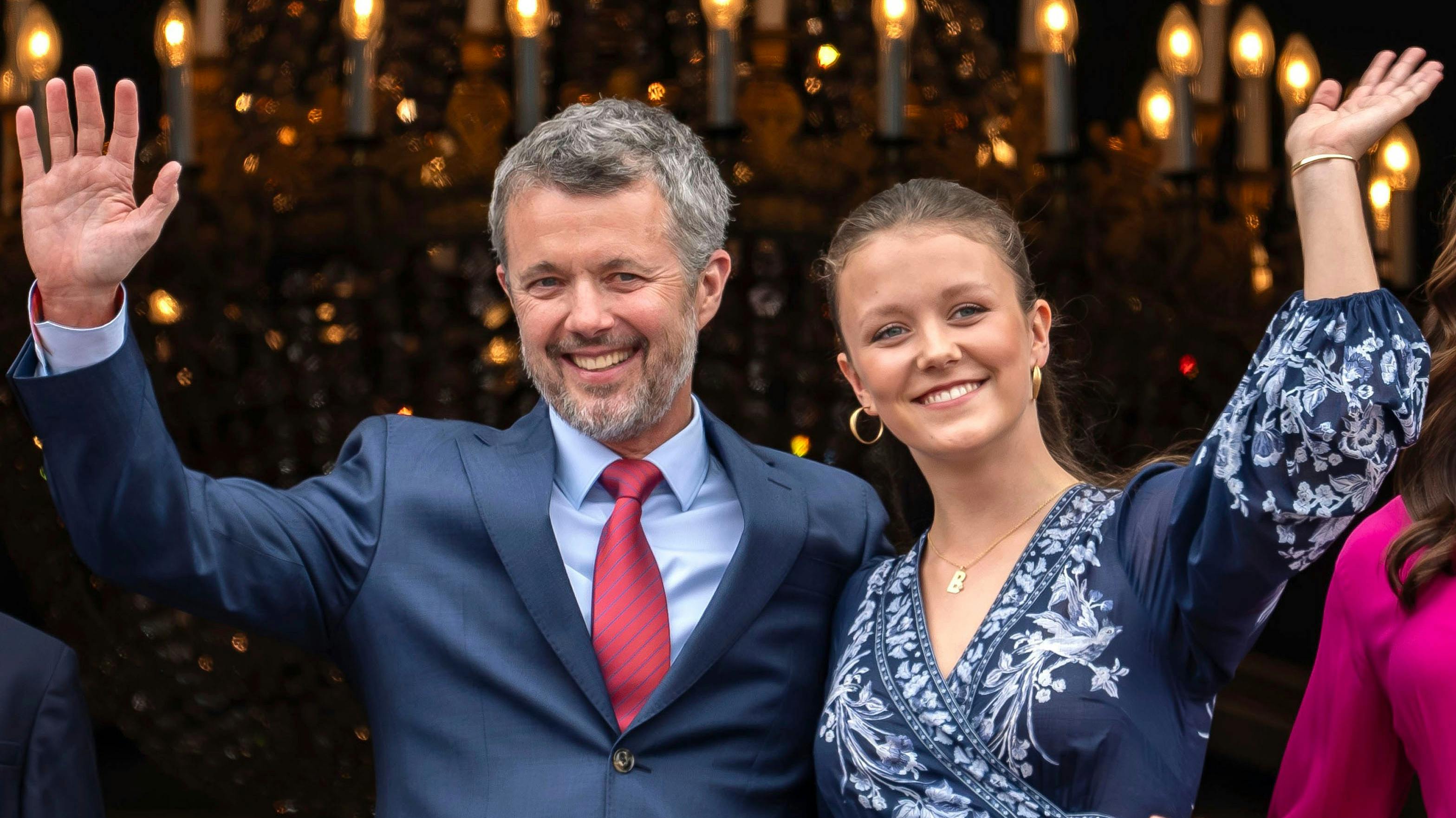 Kong Frederik og prinsesse Isabella.