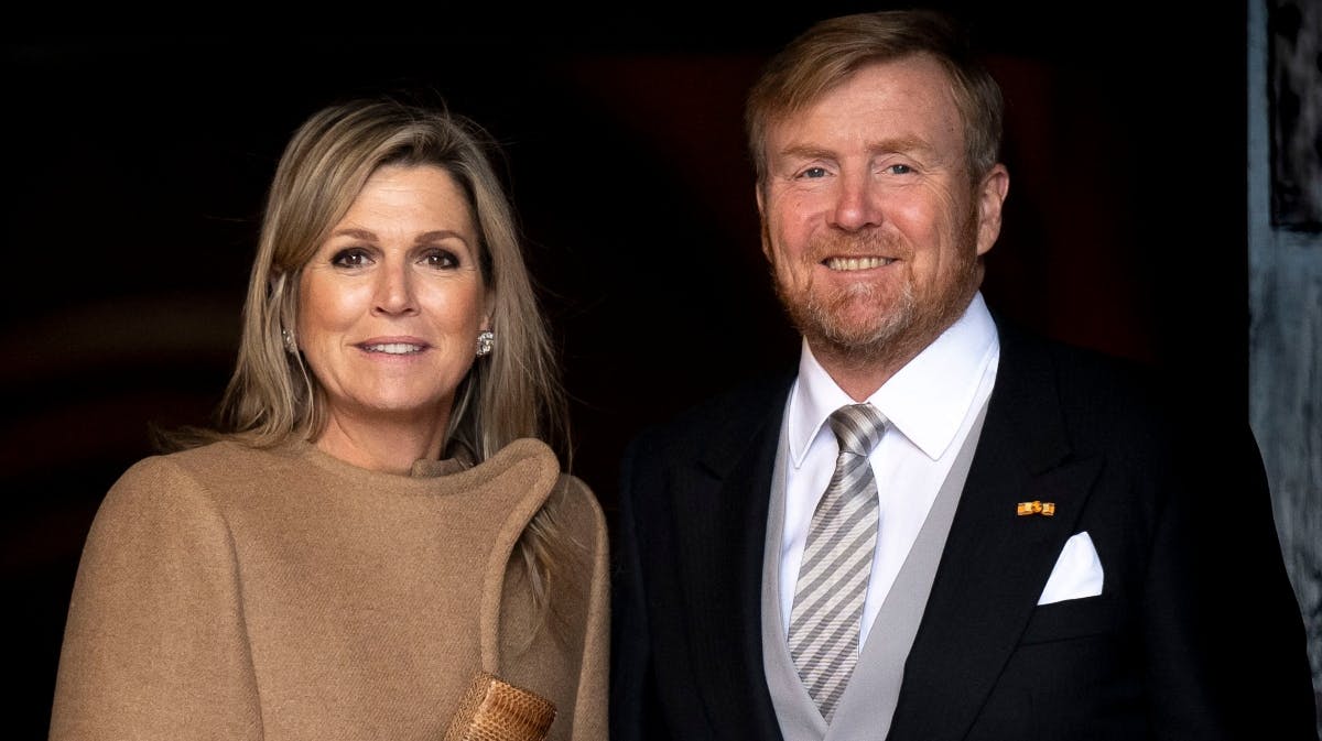 Det hollandske kongepar. 