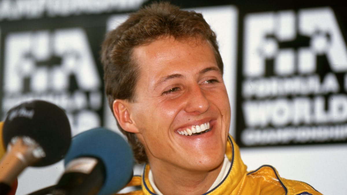 Michael Schumacher før den forfærdelige ski-ulykke. 