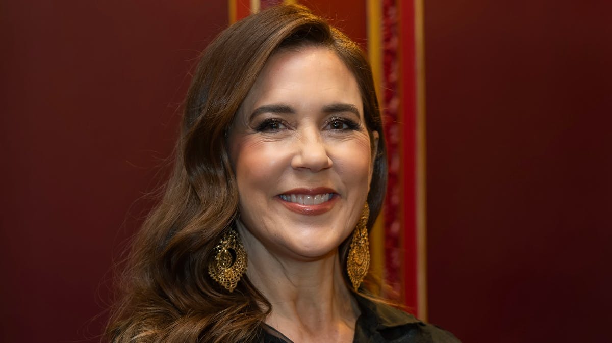 Dronning Mary i Paris denne uge. 