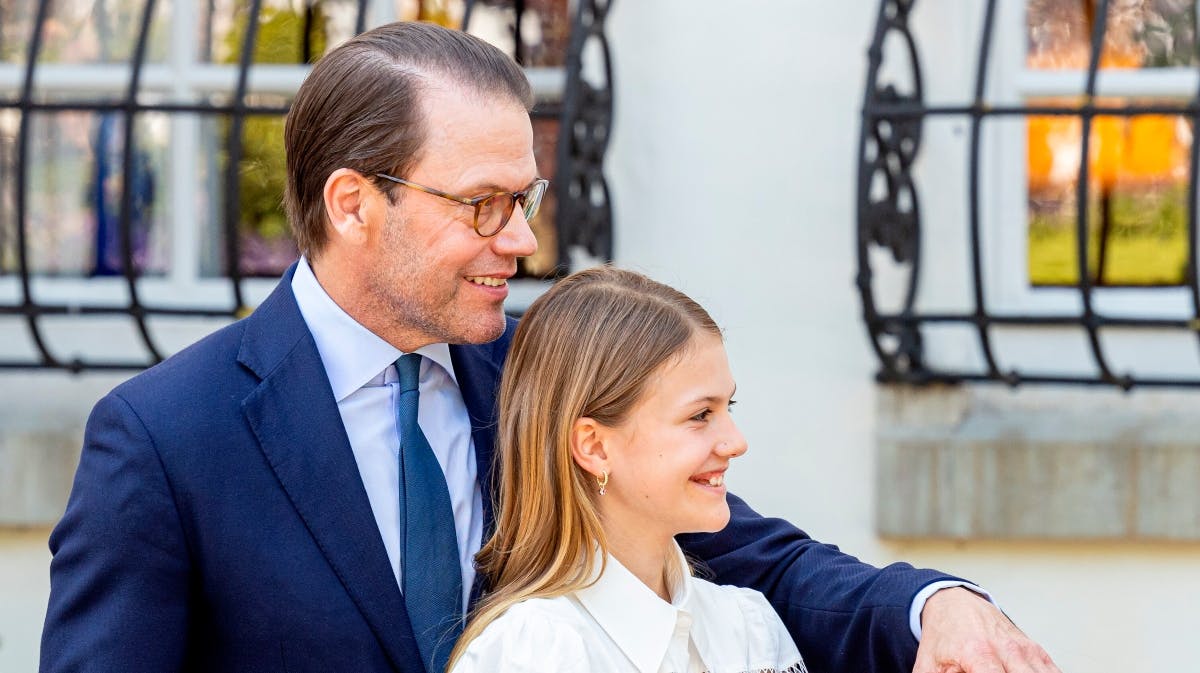 Prins Daniel og prinsesse Estelle.