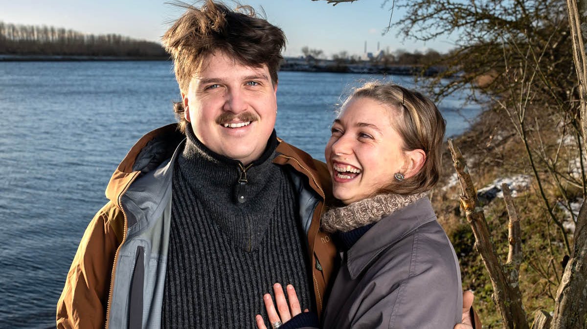 Alfred Midé Erichsen og Madeleine.