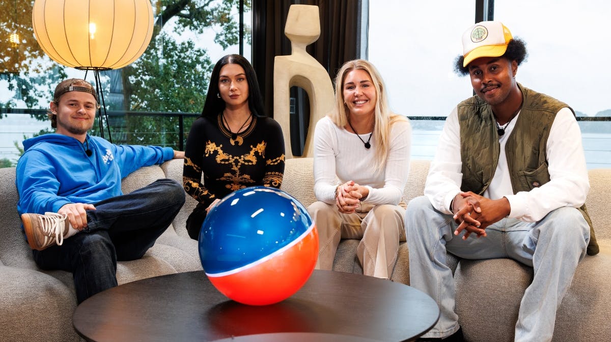 Jacob, Irina, Jeanette og Mohammed.