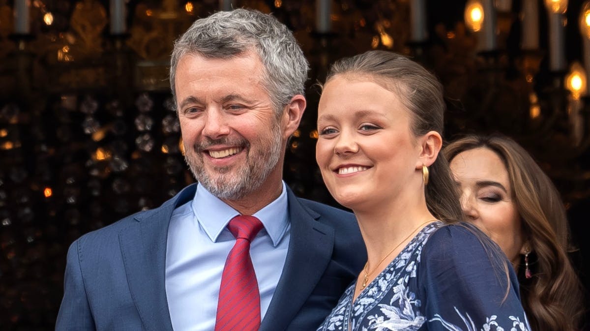 Kong Frederik og prinsesse Isabella 