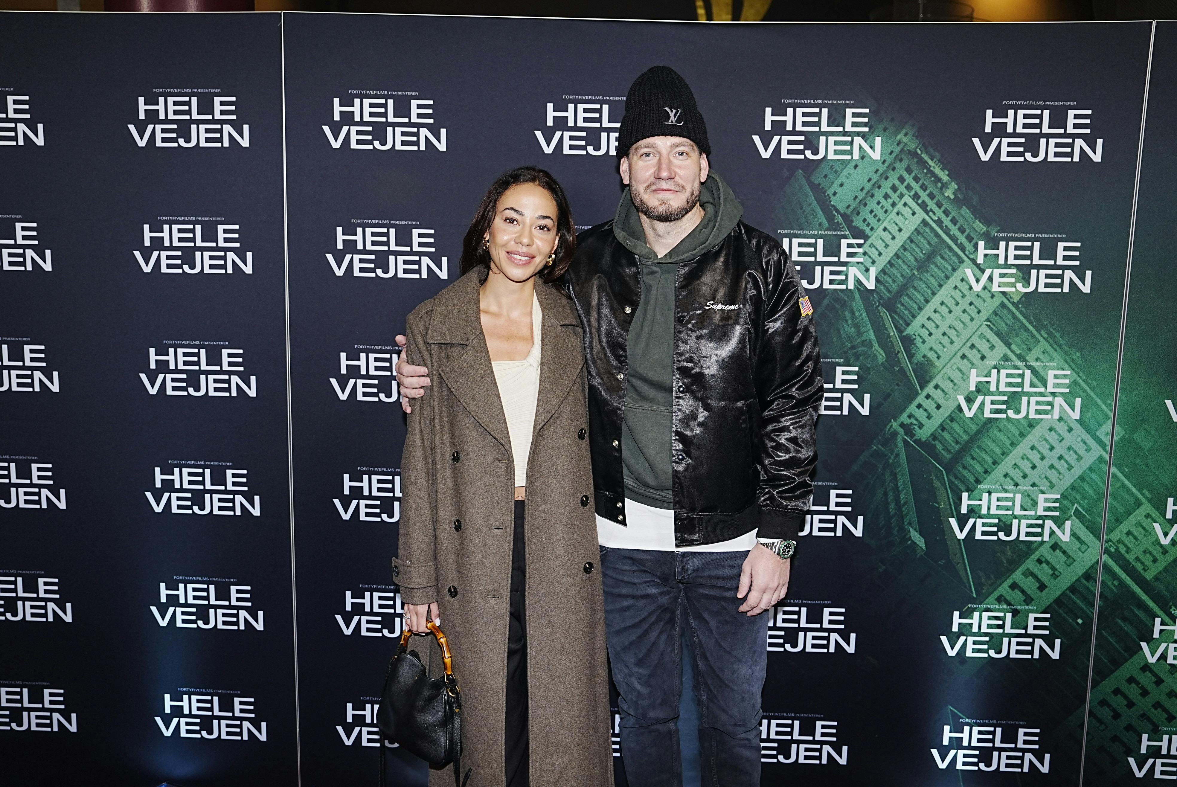 Sus Wilkins og Nicklas Bendtner.