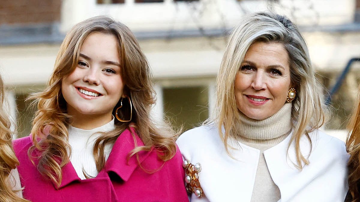 Prinsesse Ariane og dronning Maxima.