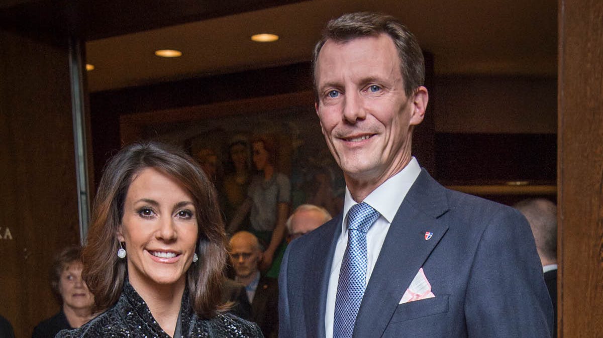 Prinsesse Marie og prins Joachim.