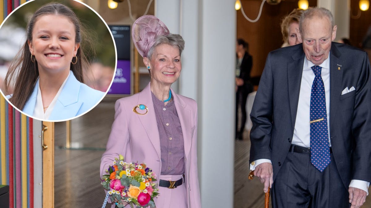 Prinsesse Isabella, grev Ingolf og grevinde Sussie af Rosenborg.