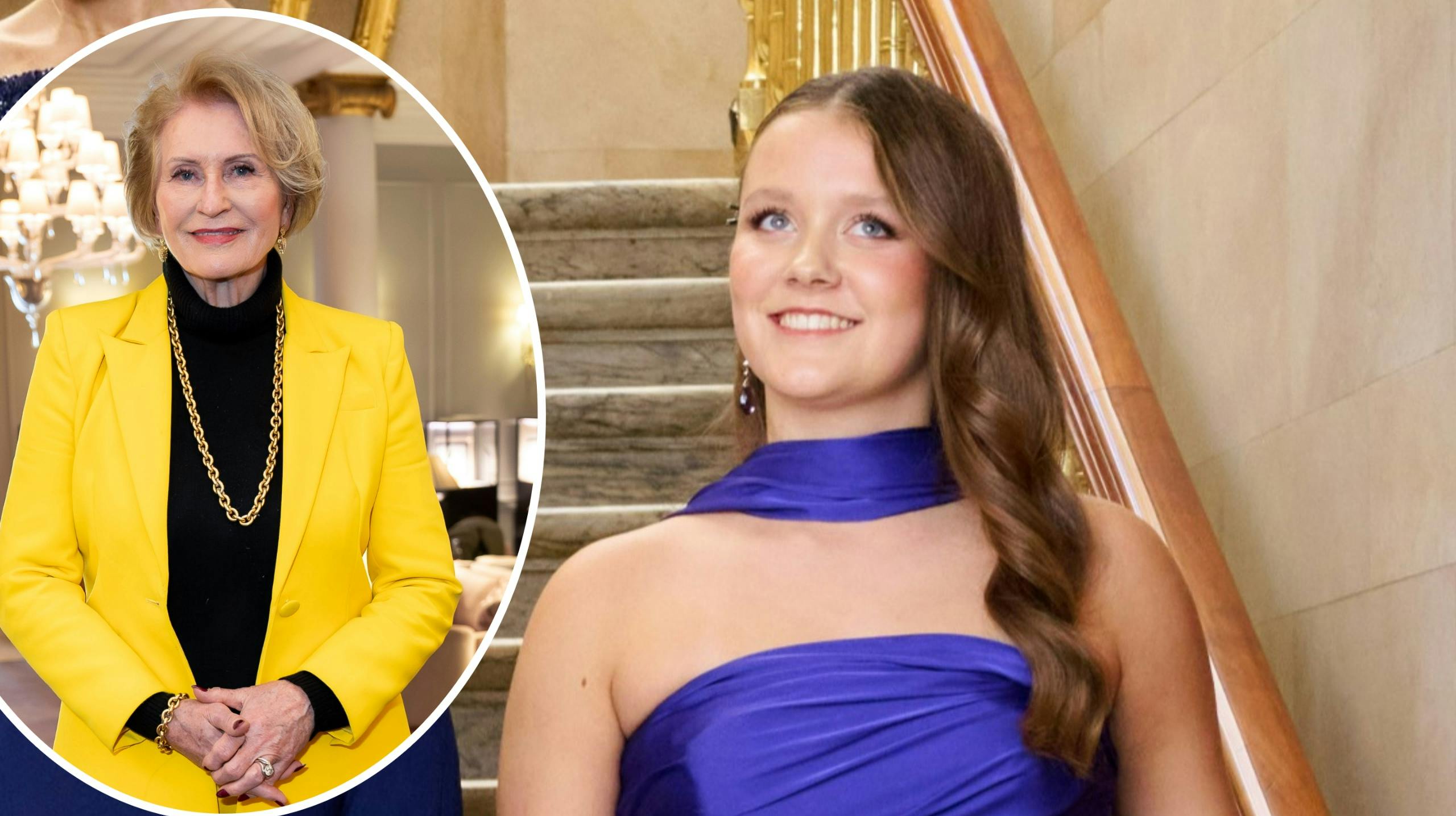 Prinsesse Isabella og Karin Salling.