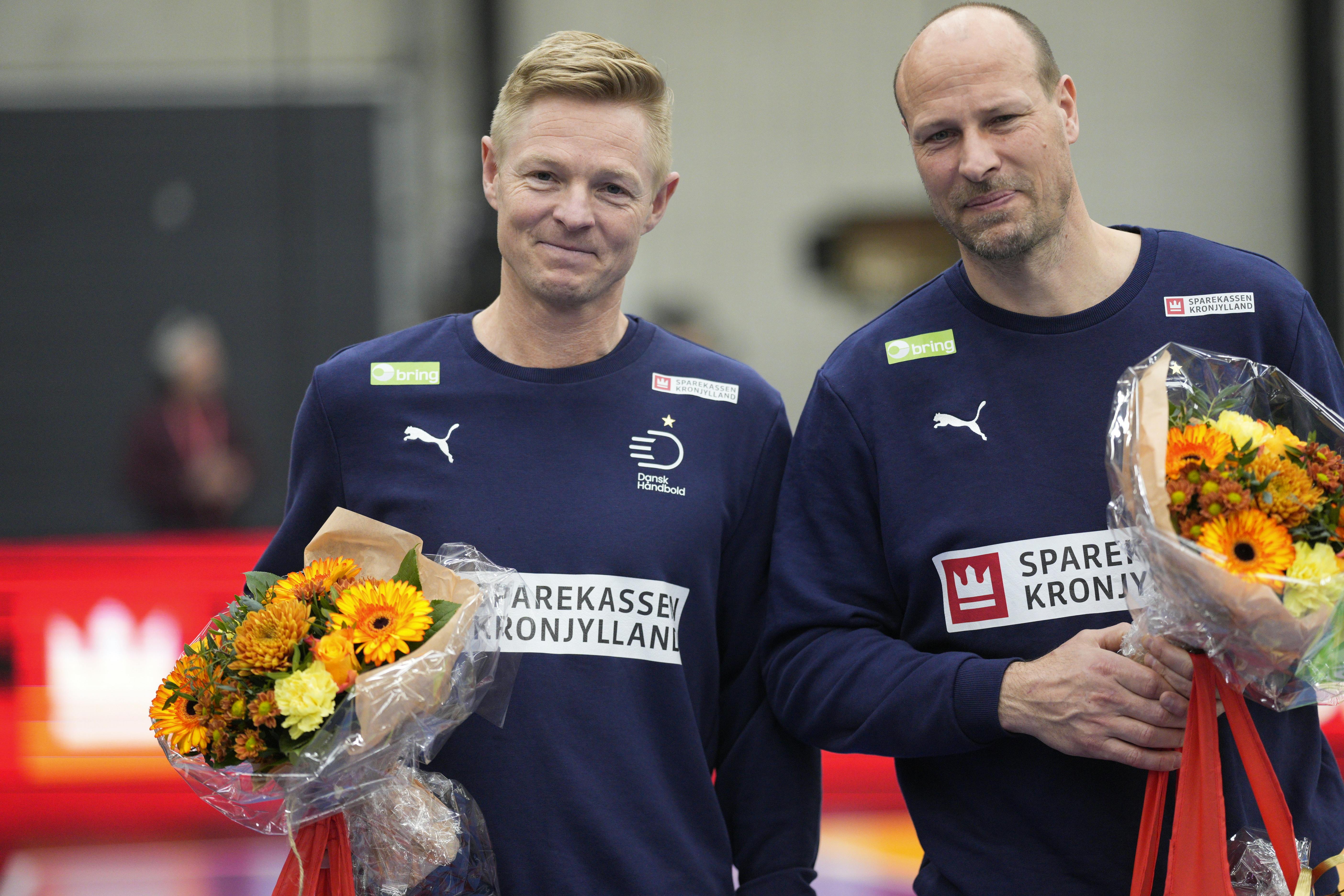 Kvindehåndboldlandskampen mellem Danmark og Tyskland i Sydbank Arena i Aabenraa lørdag den 12. april 2025.