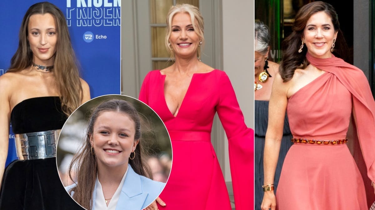 Josephine Højbjerg, prinsesse Isabella, Helle Thorning-Schmidt og dronning Mary