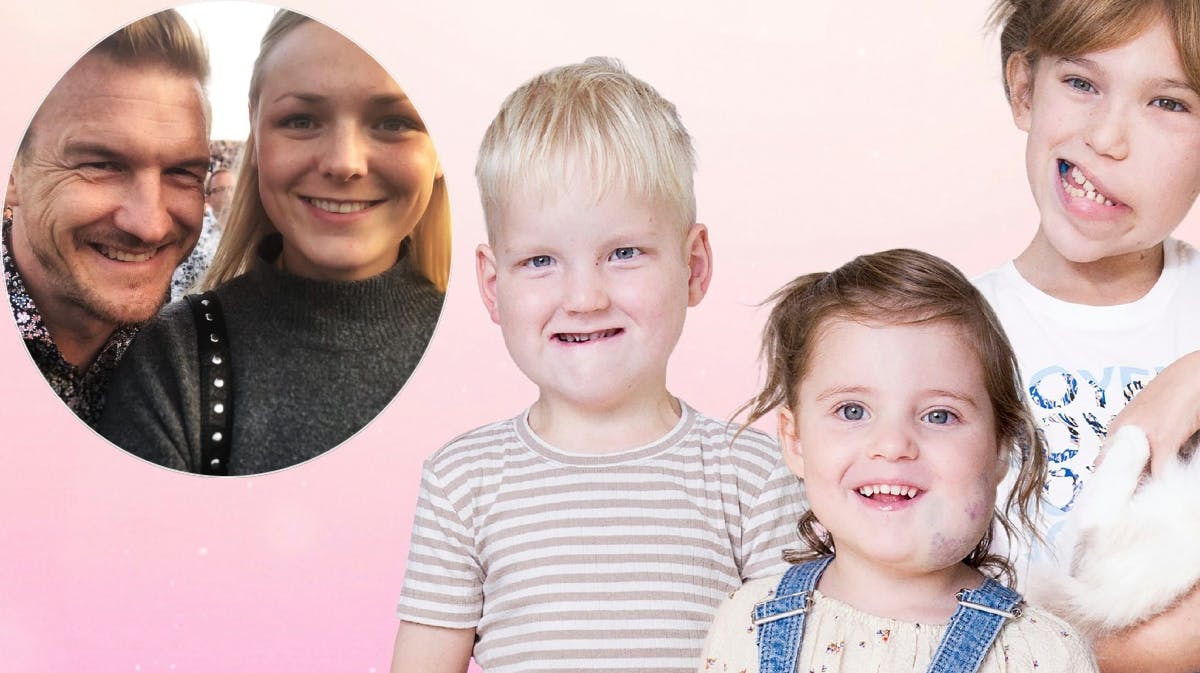 De sjældne danskere samt Konrads forældre, Martin og Cecilie. 