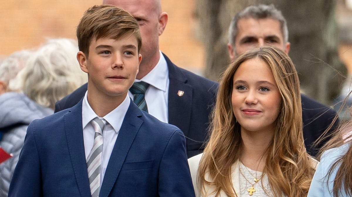 Prins Vincent og prinsesse Josephine. 