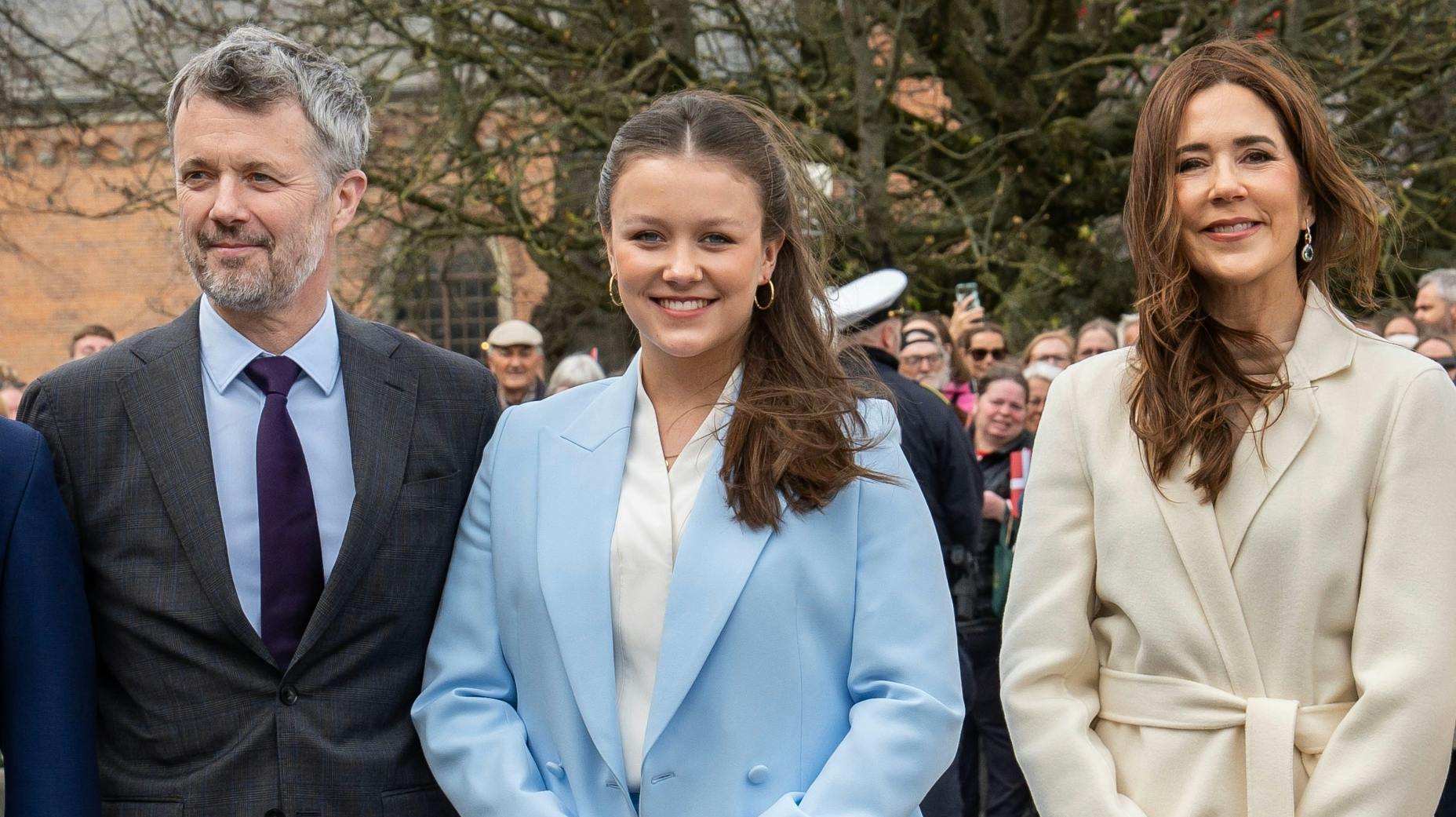 Kongeparret og prinsesse Isabella