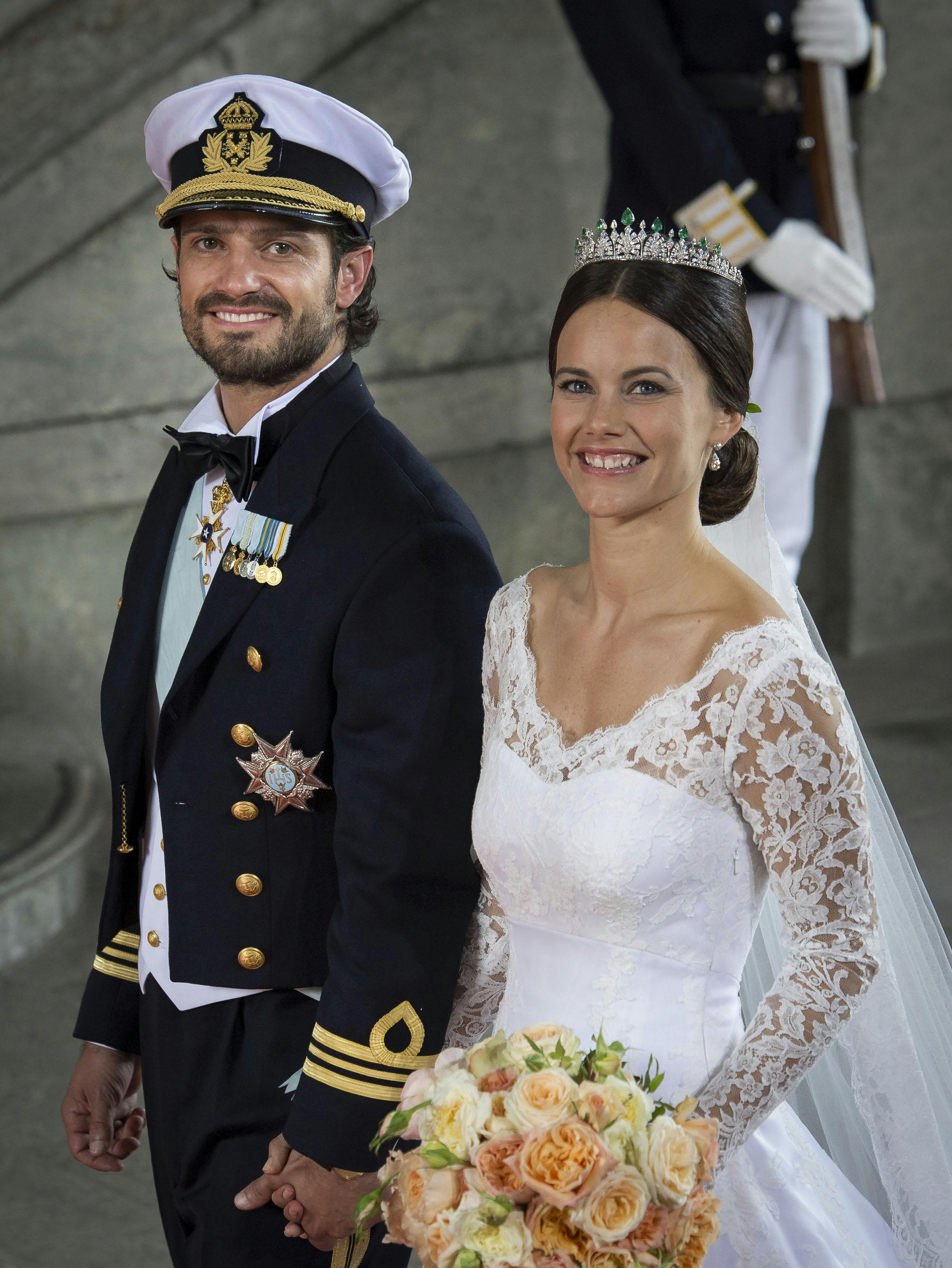 Prins Carl Philip og prinsesse Sofia blev gift den 13. juni 2015 og kan i år fejre 10-års bryllupsdag.