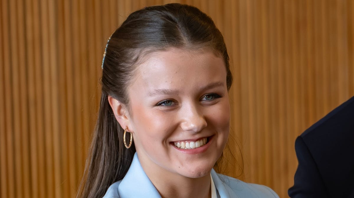 Prinsesse Isabella under sin store fejring i Aarhus. 