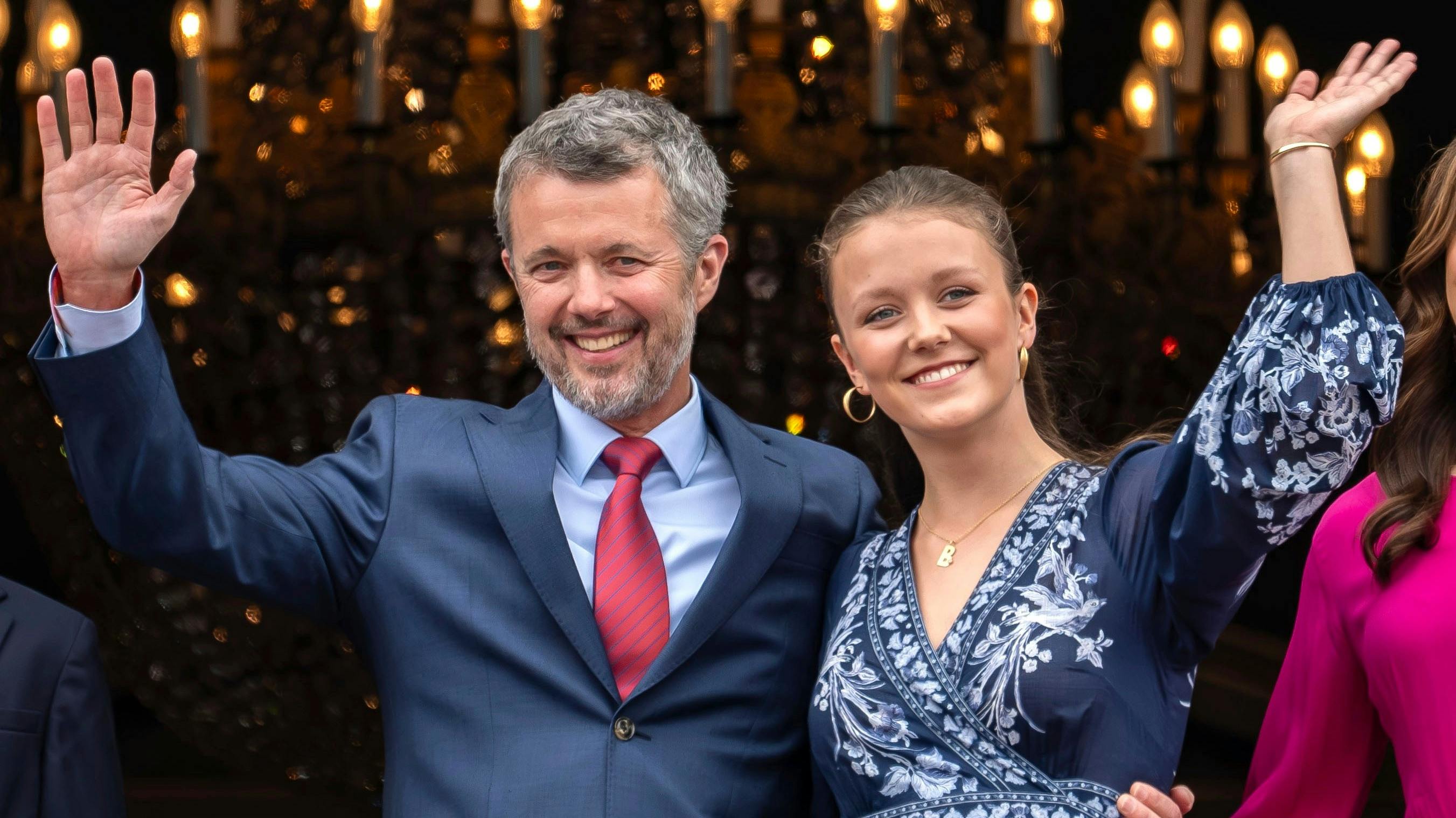 Kong Frederik og prinsesse Isabella.