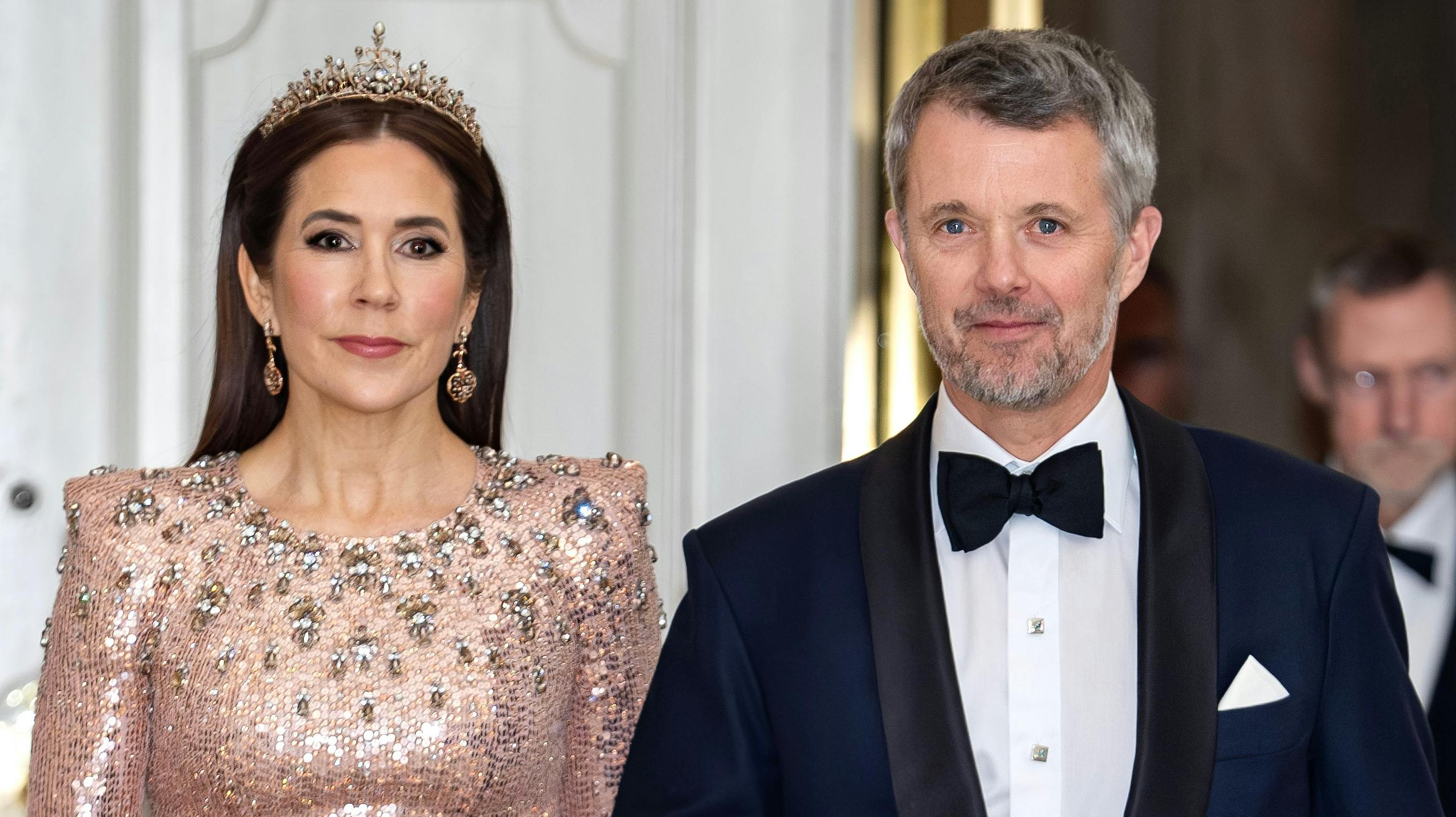 Dronning Mary og kong Frederik.