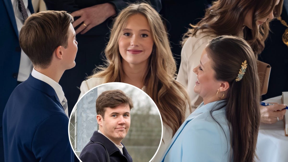 Prins Vincent, prinsesse Josephine, prinsesse Isabella og kronprins Christian.