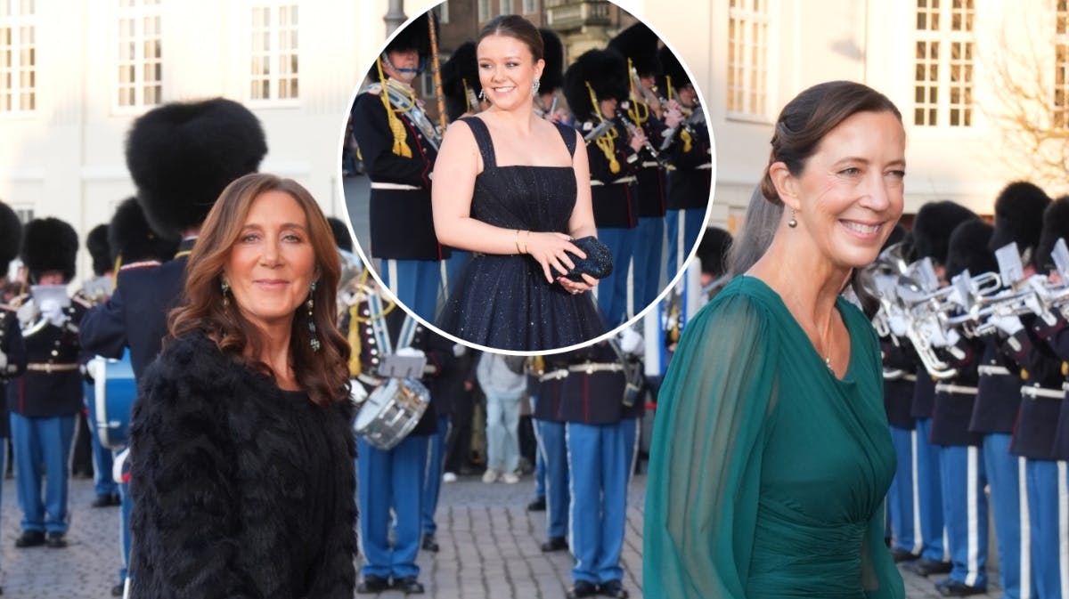 Dronning Marys søstre, Patricia og Jane, prinsesse Isabella.