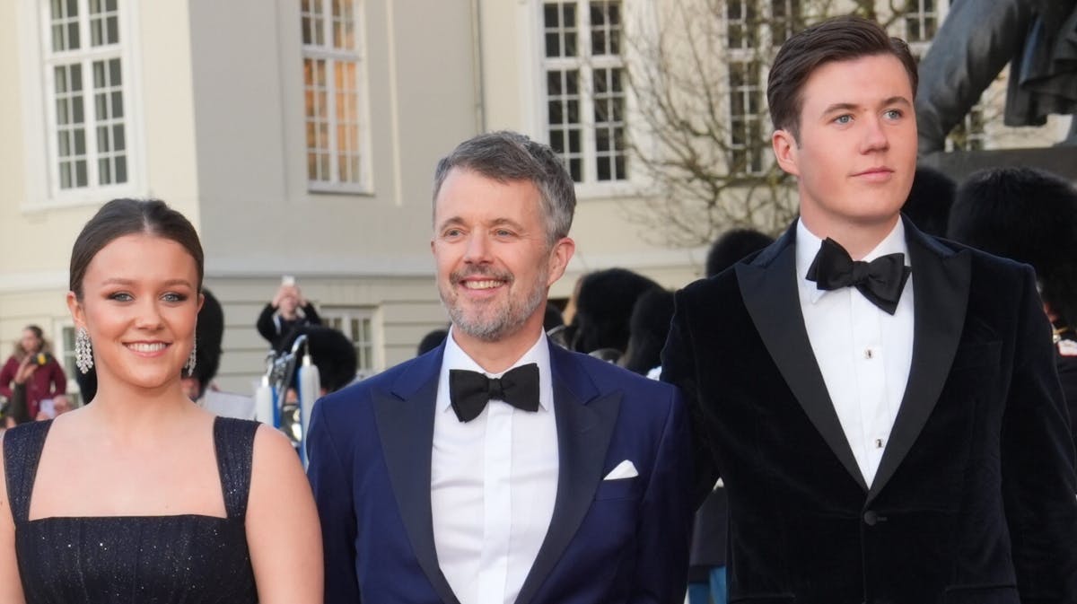 Prinsesse Isabella, kong Frederik og kronprins Christian