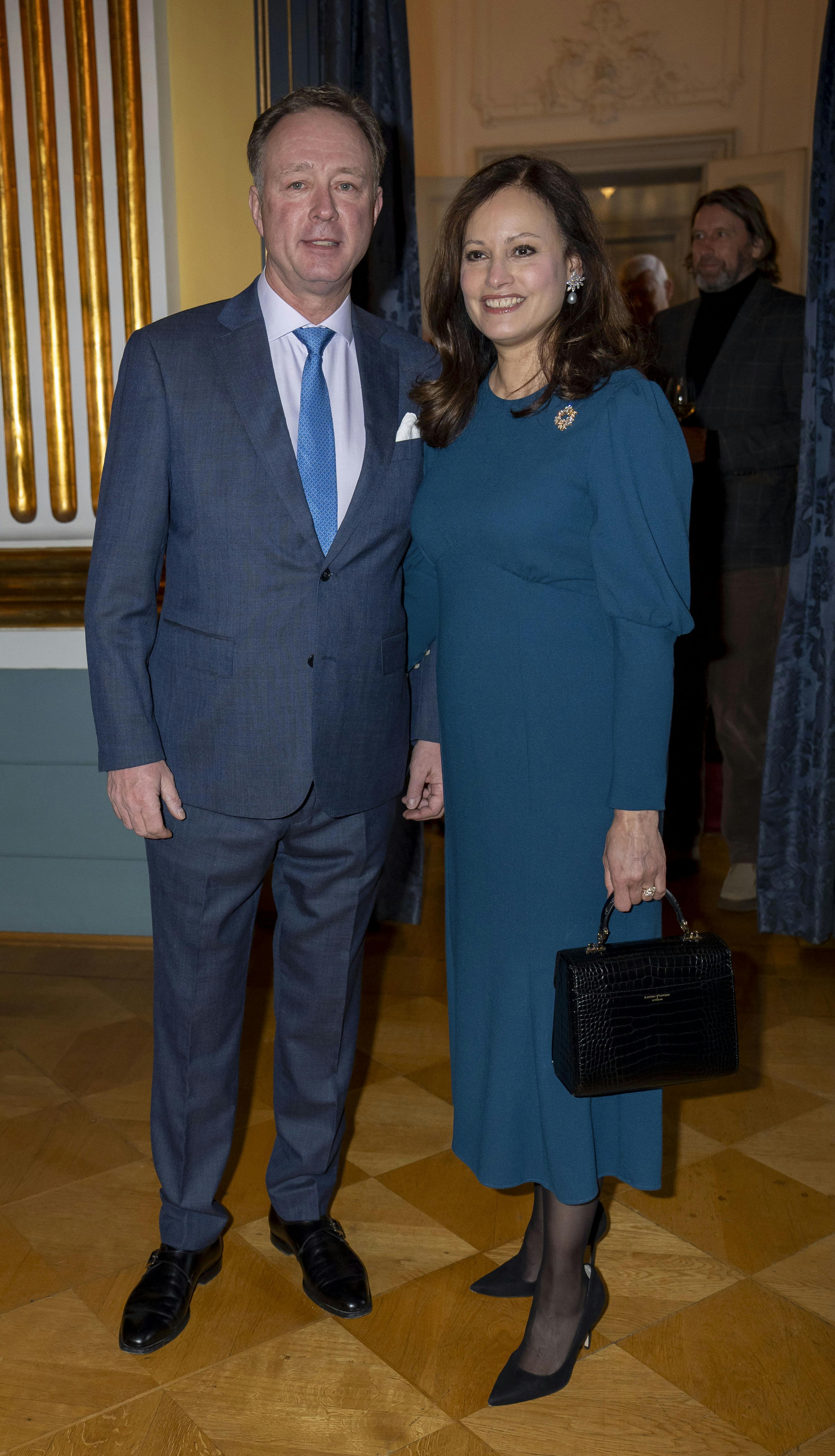 Prins Gustav og prinsesse Carina.