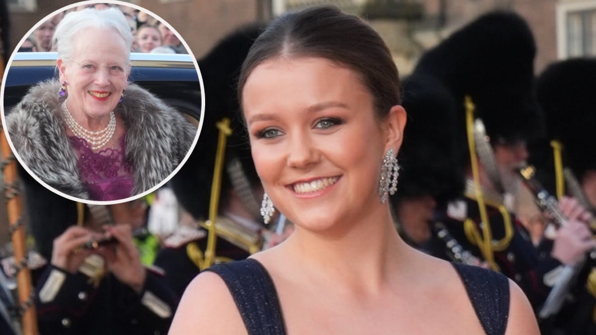 Dronning Margrethe og prinsesse Isabella