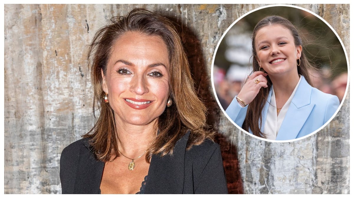 Julie Steincke og prinsesse Isabella