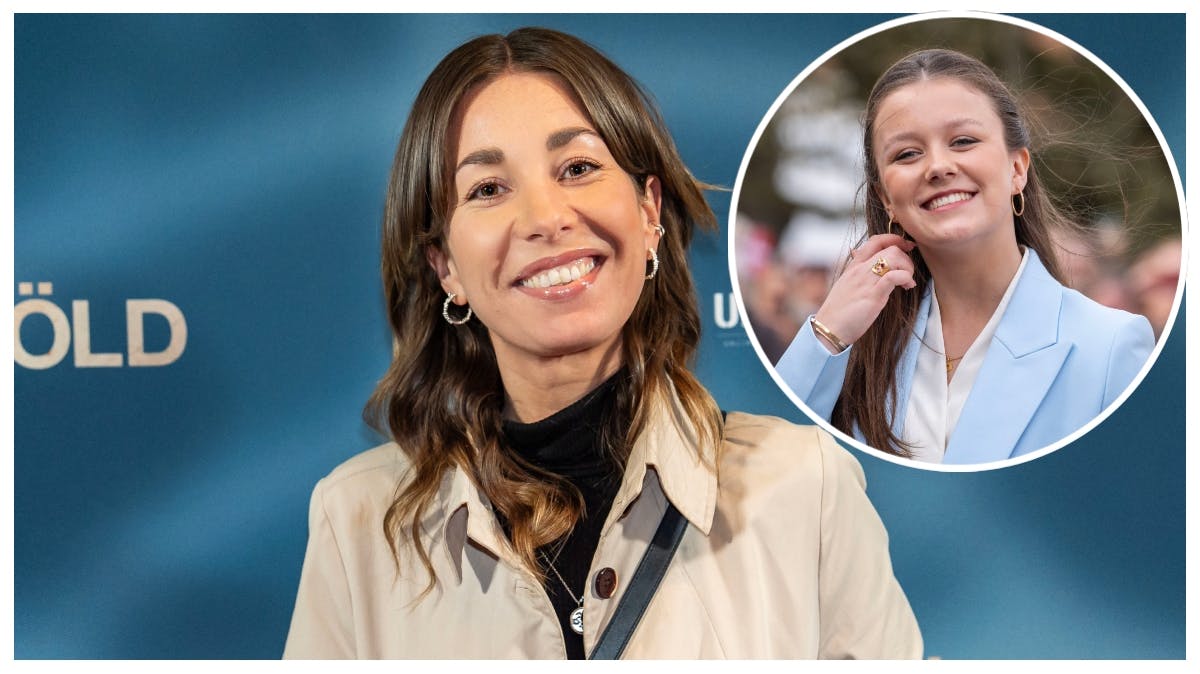 Julie Rudbæk og prinsesse Isabella