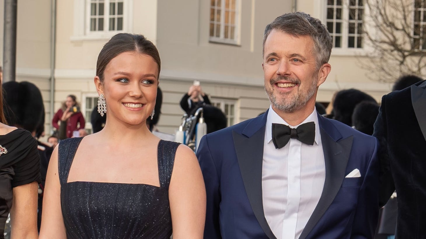 Prinsesse Isabella og kong Frederik.