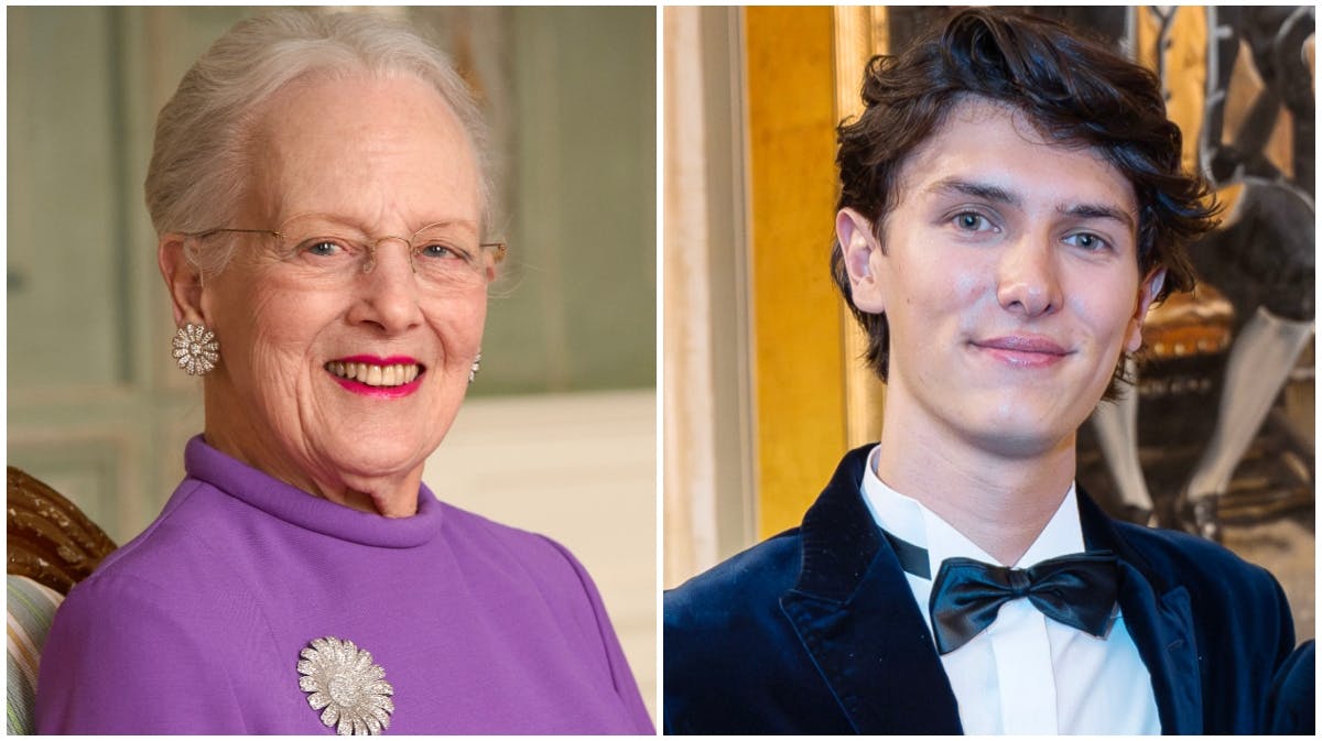 Dronning Margrethe og grev Nikolai