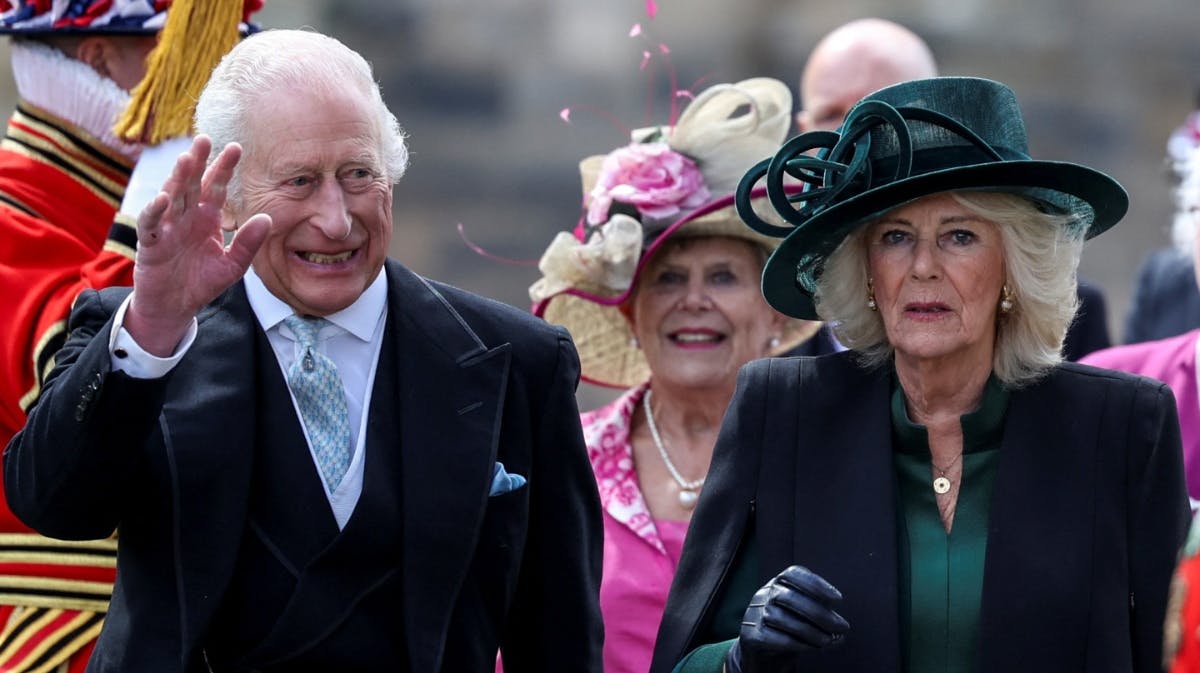 Kong Charles og dronning Camilla.