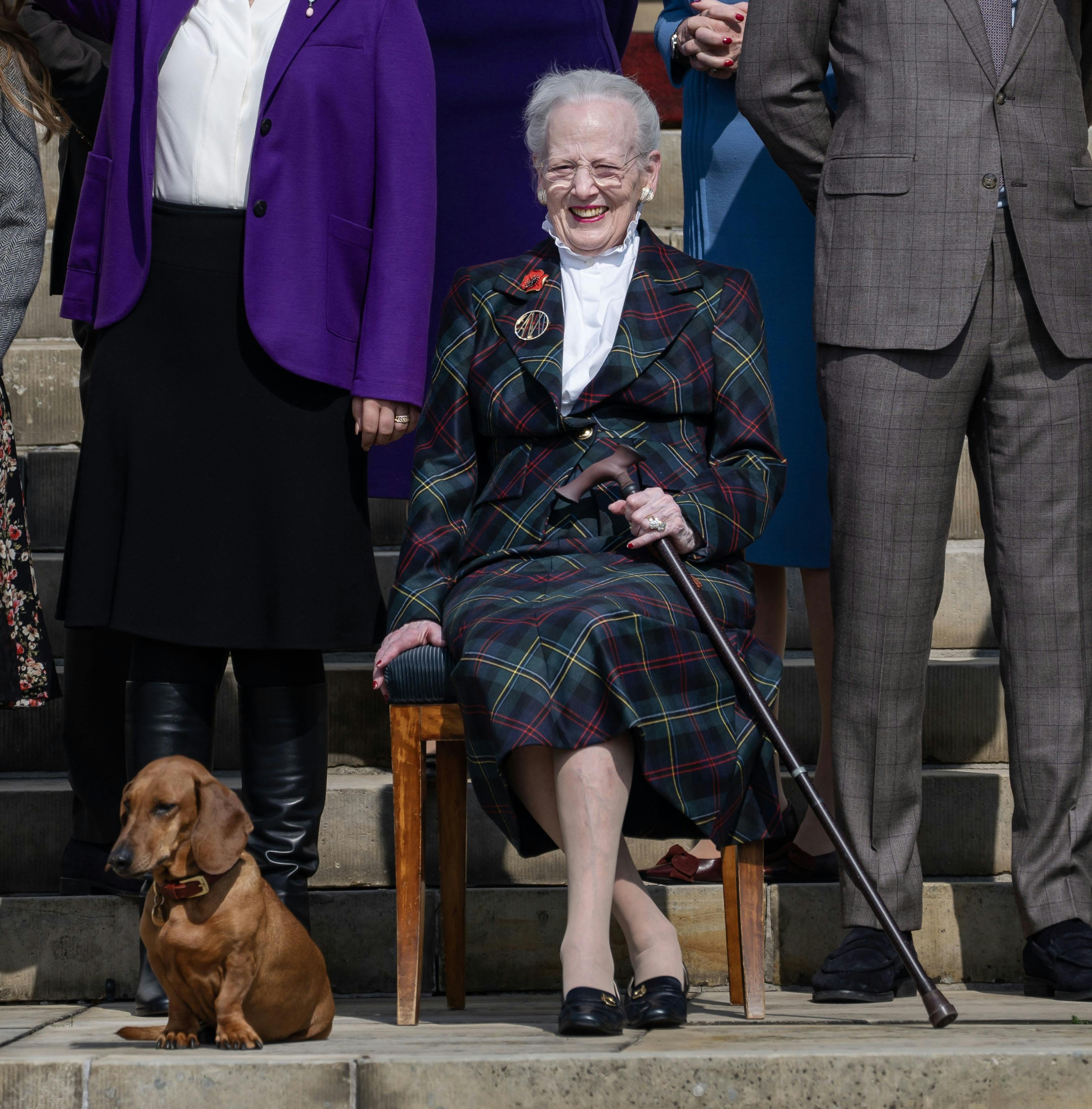 OPGAVE: Dronning Margrethes 85-års fejring på Fredensborg Slot JOURNALIST: Ulrik Ulriksen og Jan KörnerFOTOGRAF: © Hanne Juul/ Aller Foto & VideoDATO: 202504016