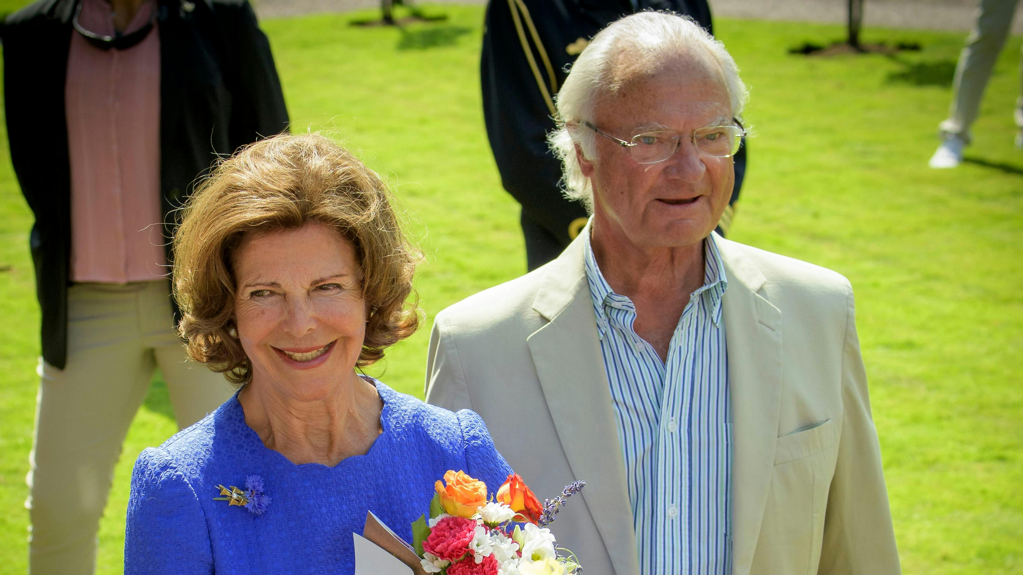 Kong Carl Gustaf og dronning Silvia.