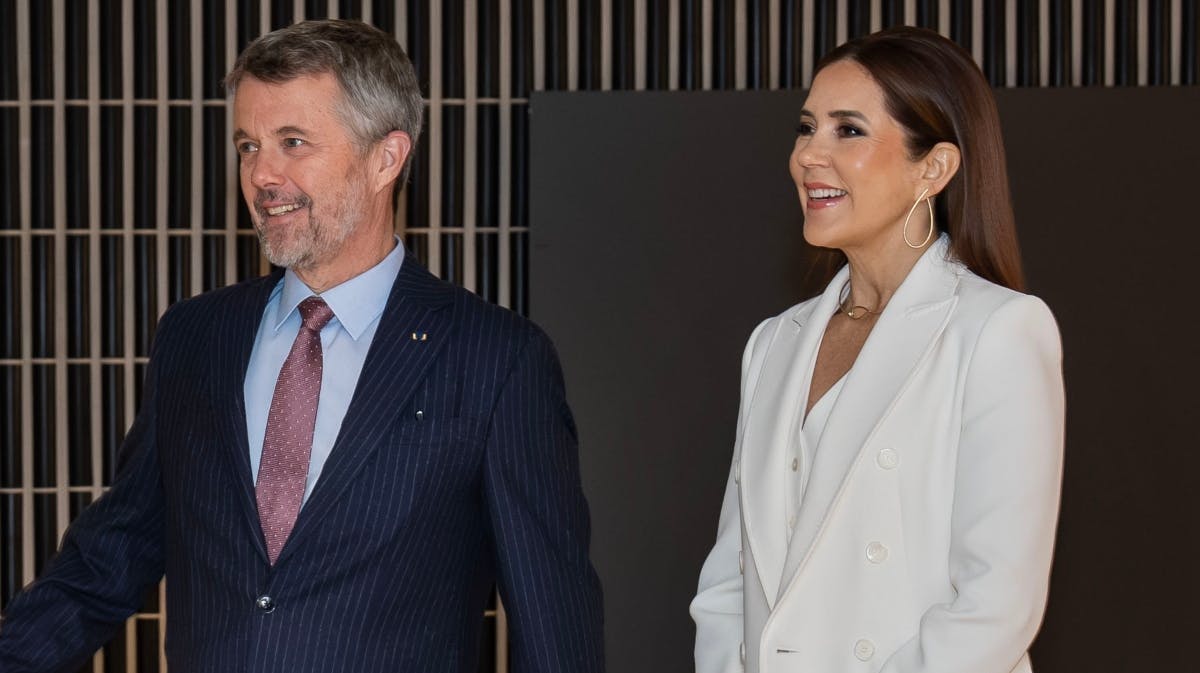 Kong Frederik og dronning Mary.