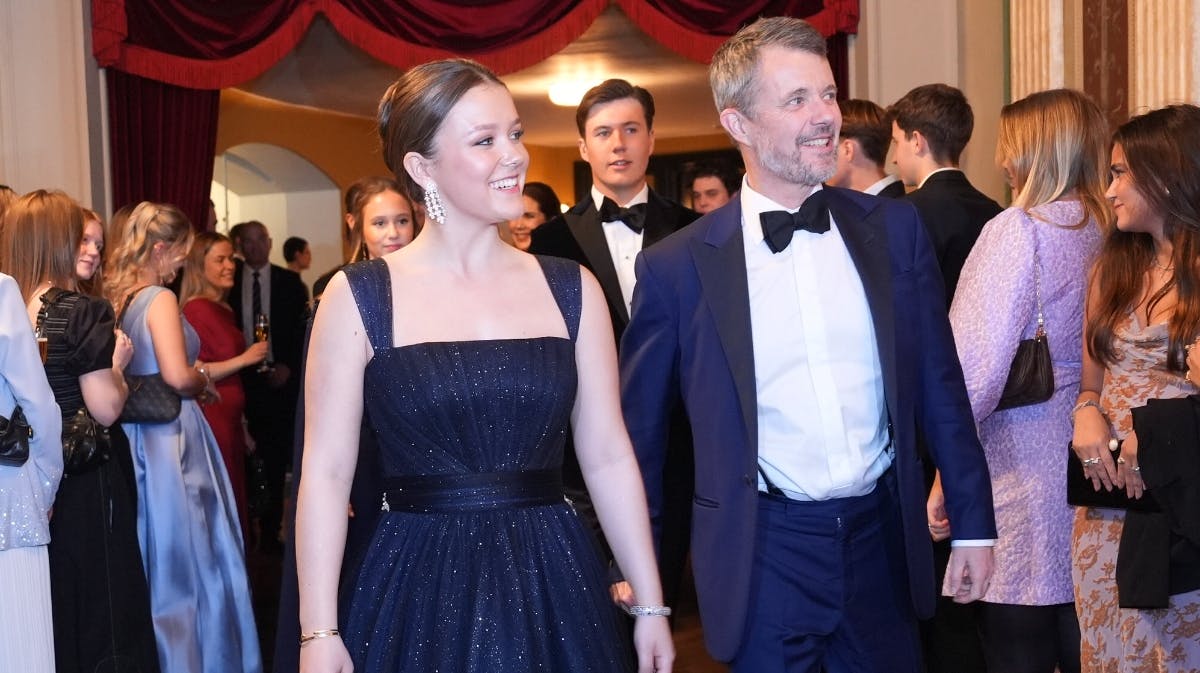 Prinsesse Isabella og kong Frederik