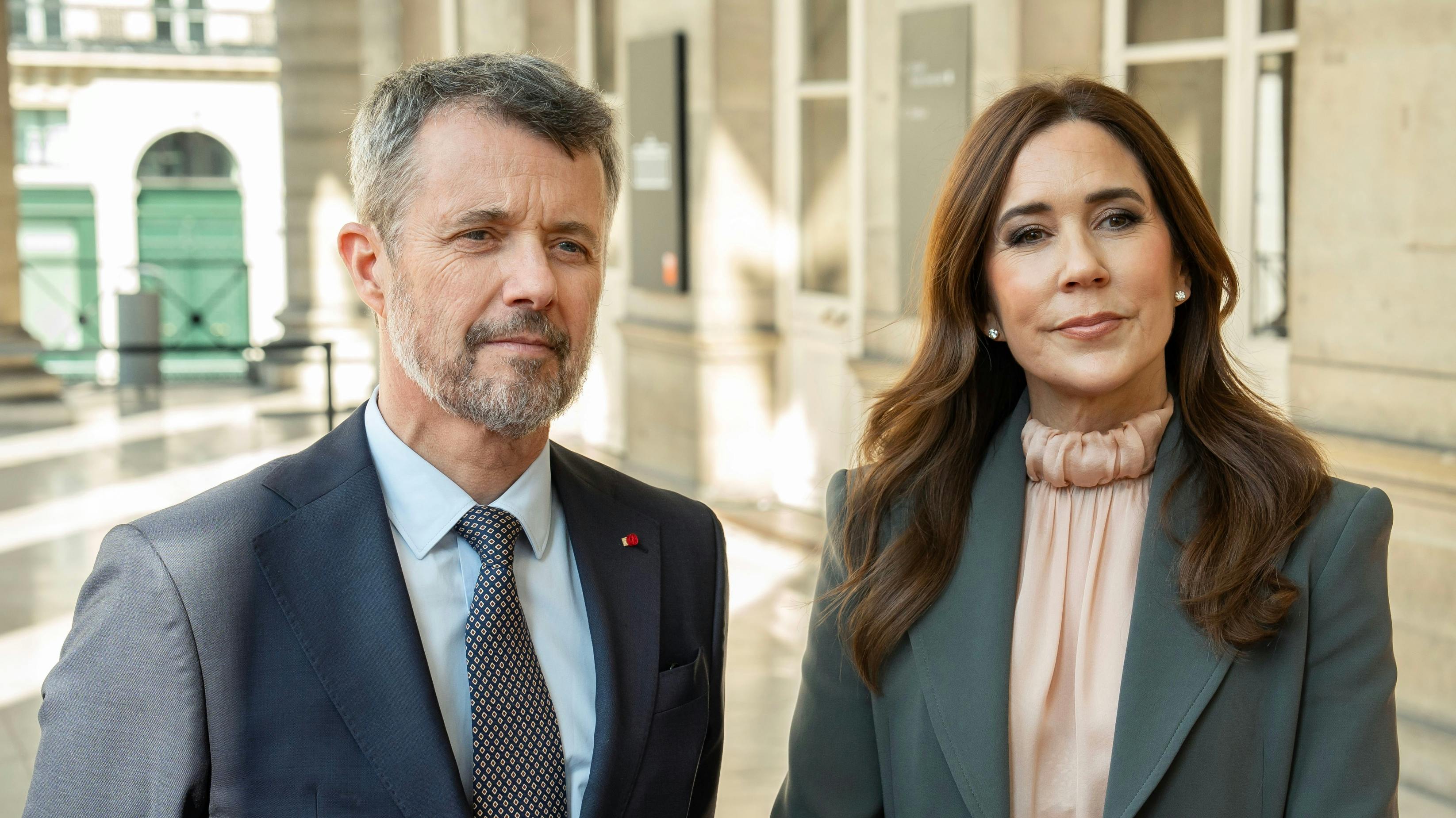 Kong Frederik og dronning Mary.