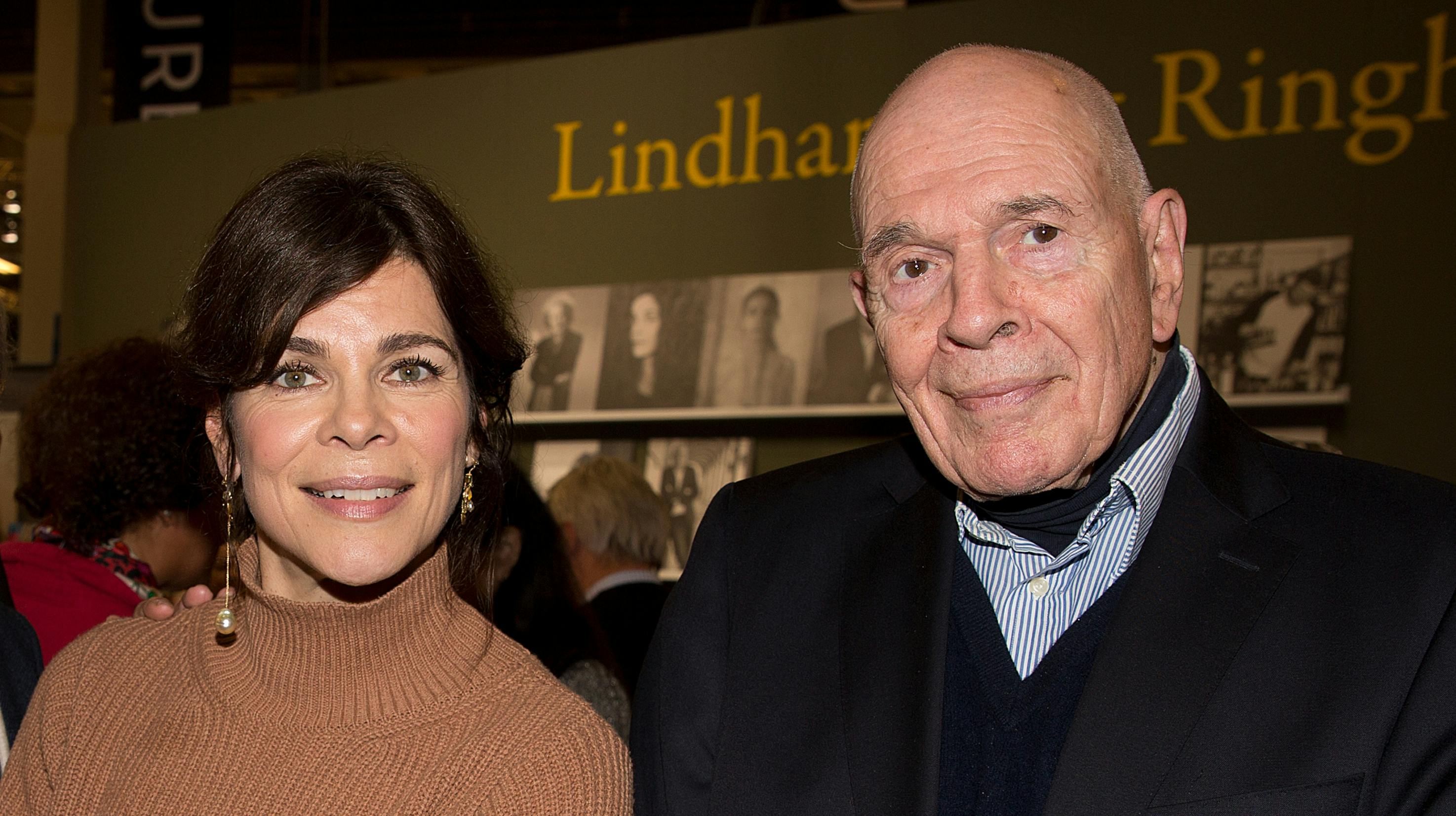 Ellen Hillingsø med sin far Kjeld Hillingsø.