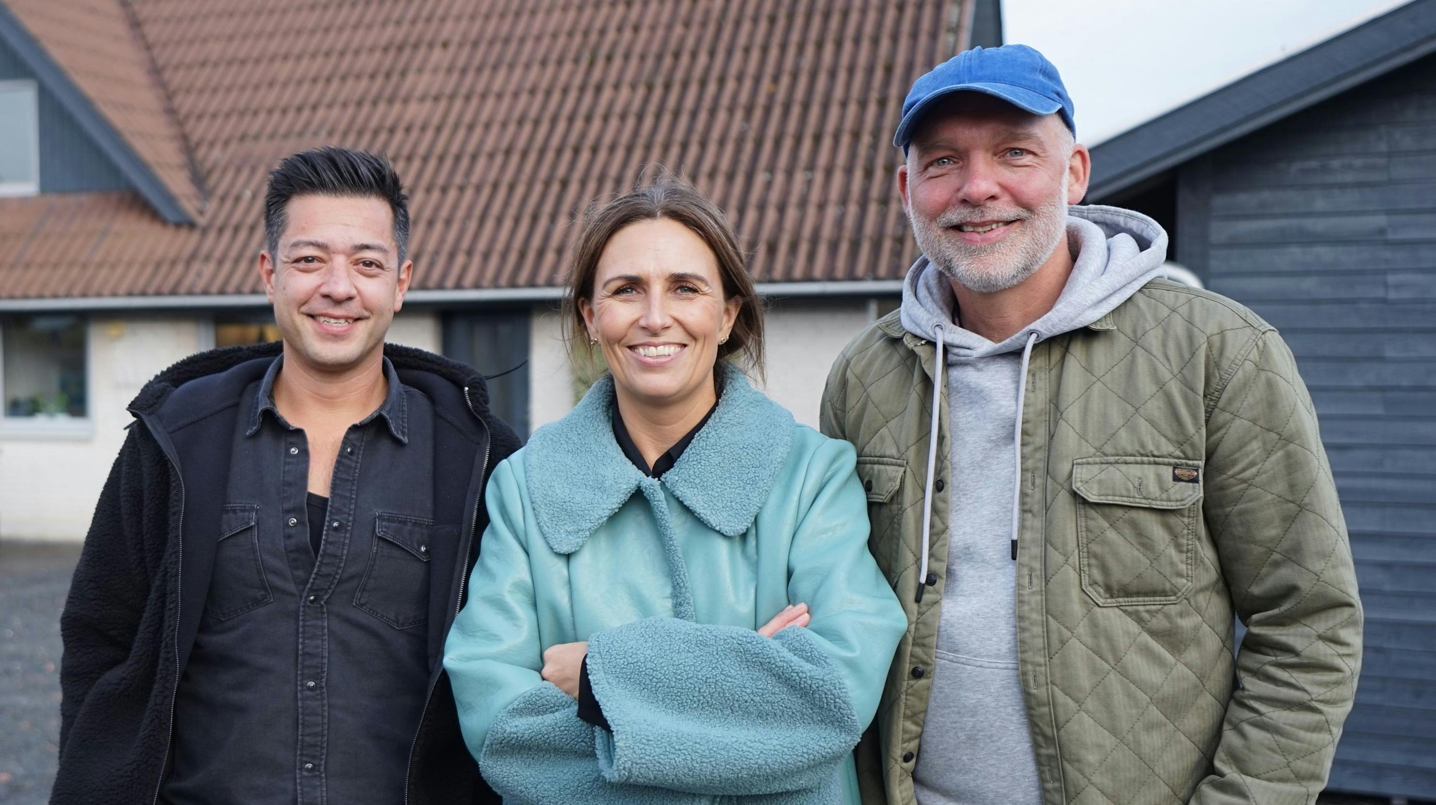 Dennis Lindequist, Line Franck og Kalle Thesbjerg.