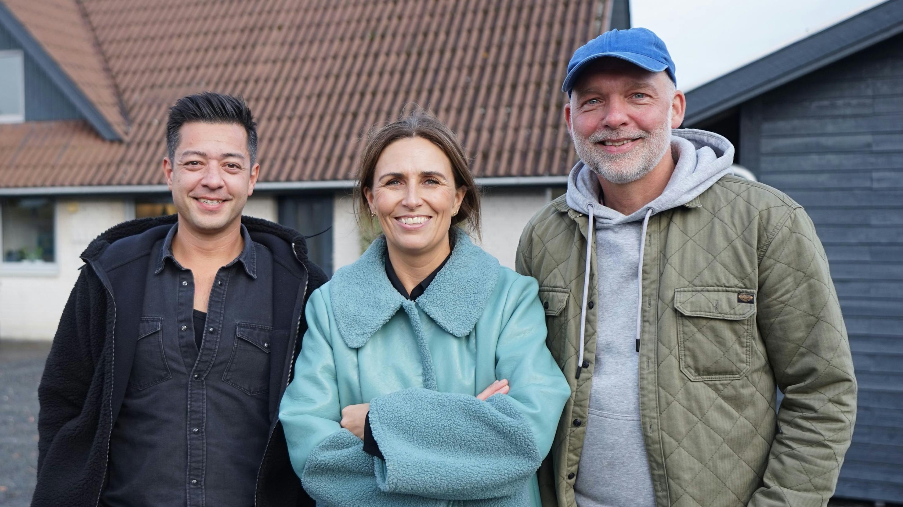 Dennis Lindequist, Line Franck og Kalle Thesbjerg.
