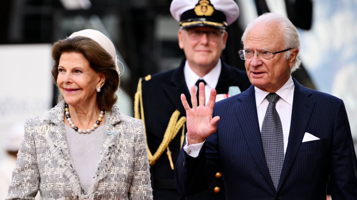 Dronning Silvia og kong Carl Gustav.