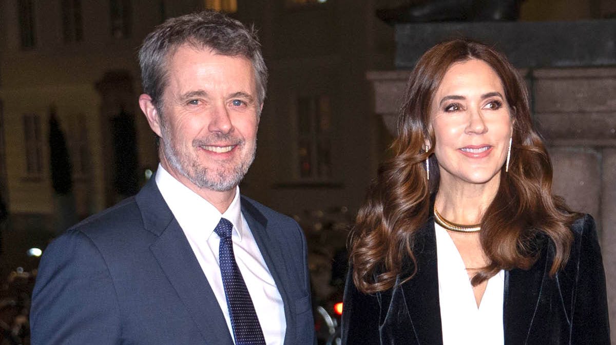 Kong Frederik og dronning Mary.