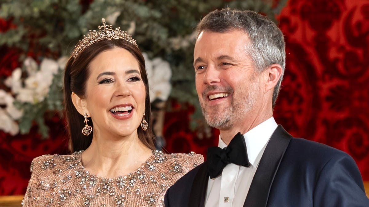 Dronning Mary og kong Frederik