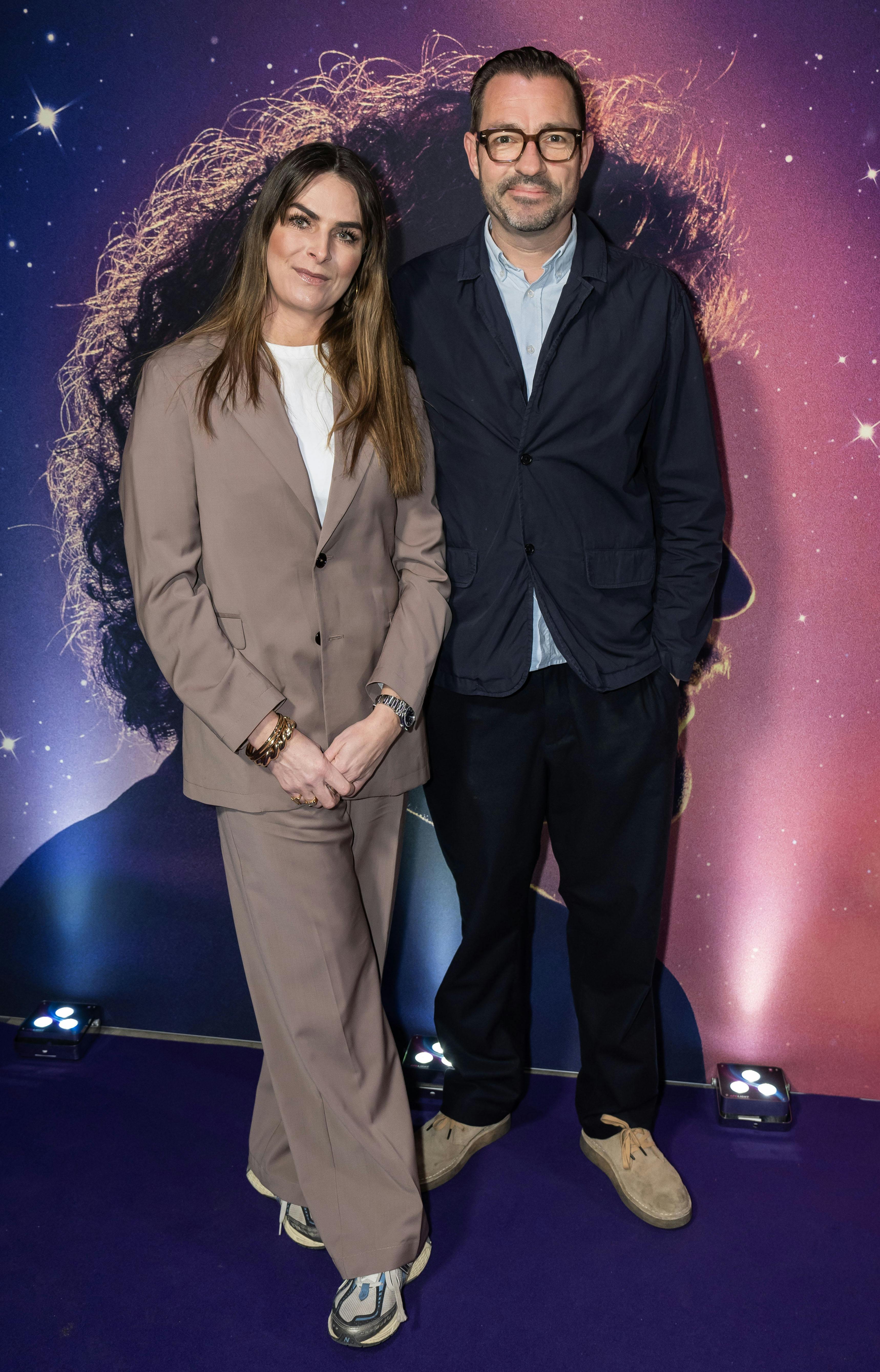 Adam Duvå Hall og hustruen Christine.