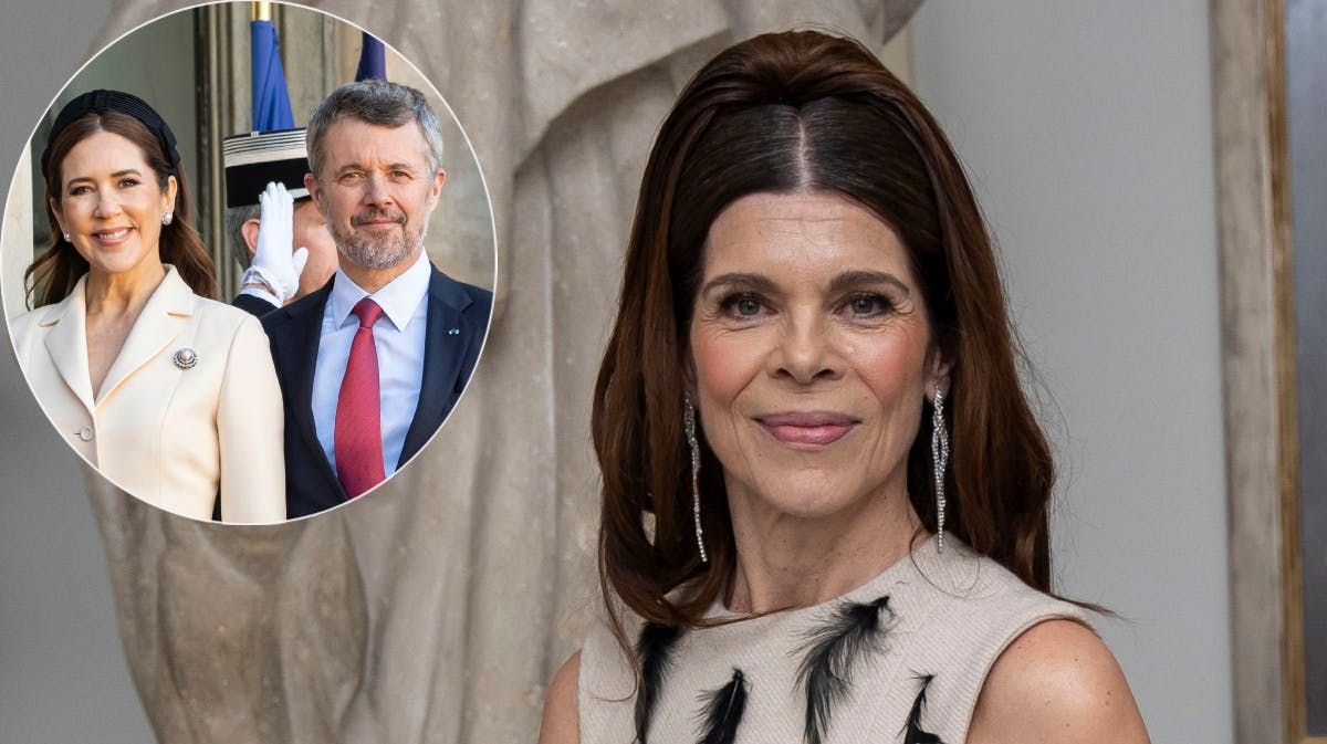 Ellen Hillingsø samt dronning Mary og kong Frederik
