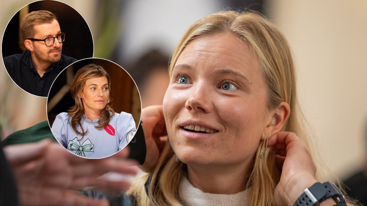 Rasmus Bruun, Sarah Grünewald og Anne-Marie Rindom. 