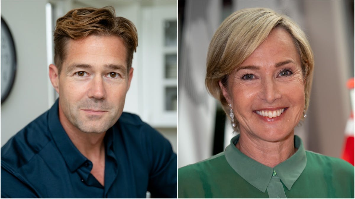 Johannes Langkilde og Natasja Crone.