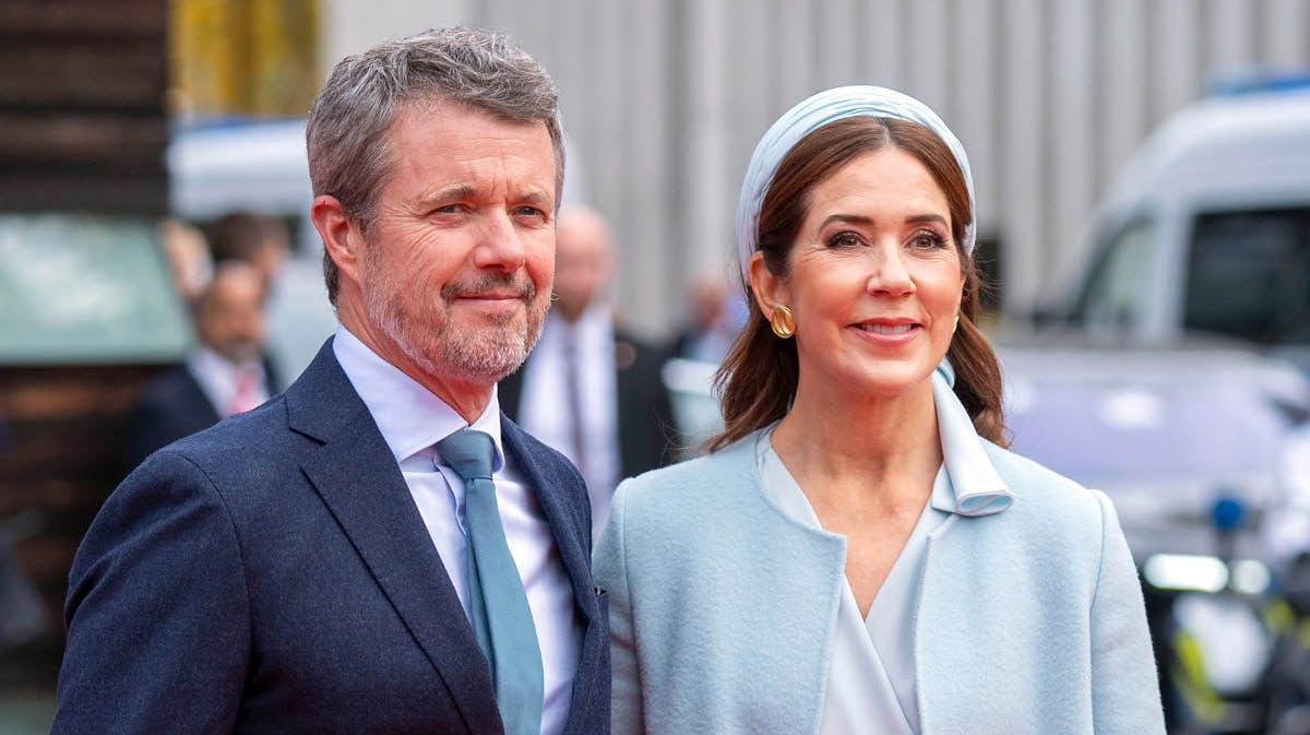 Kong Frederik og dronning Mary.