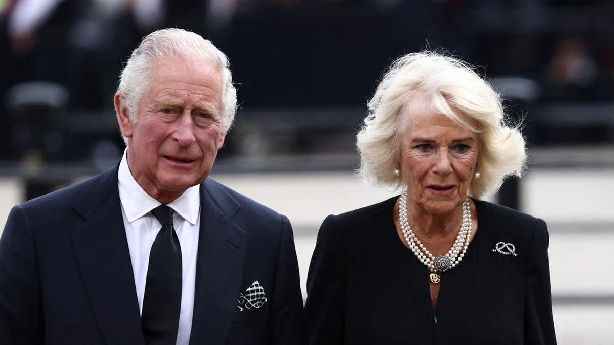 Kong Charles og dronning Camilla.