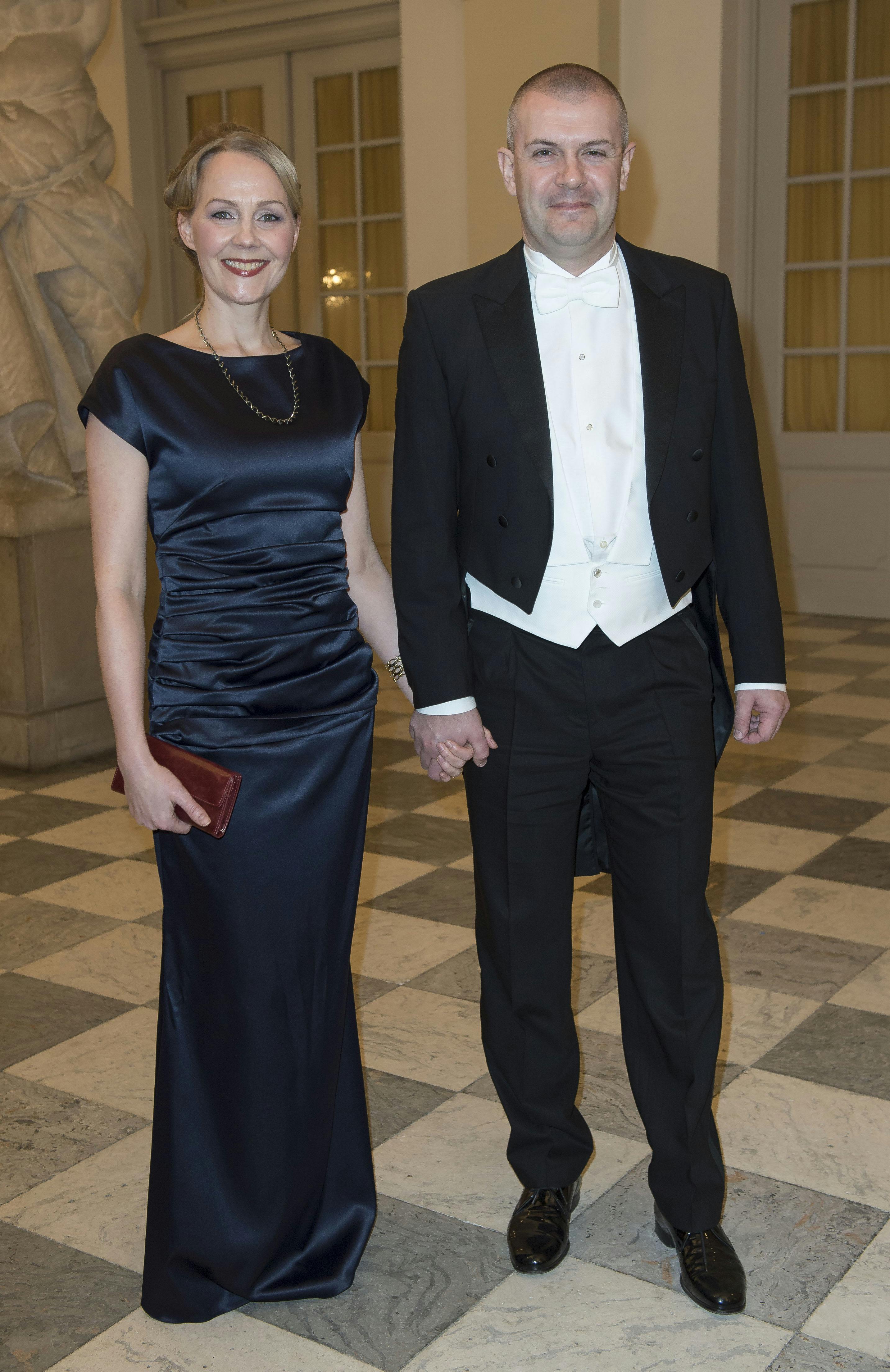 Nina Eg Hansen og Bjarne Corydon til gallamiddag i 2015.